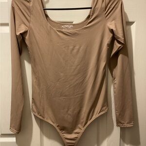 Almere Tan Long Sleeve Bodysuit